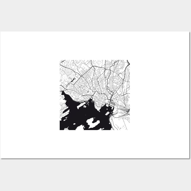 Oslo Map City Map Poster Black and White, USA Gift Printable, Modern Map Decor for Office Home Living Room, Map Art, Map Gifts Wall Art by 44spaces